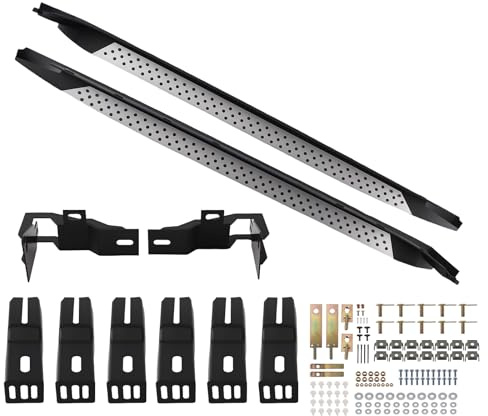 maXpeedingrods 2pcs Side Steps for BMW X3 F25 2010-2017 Running Boards Aluminum Alloy Foot Rail Sills Anti-silp