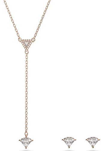 Swarovski Collana ORTYX: Set Bianco/Ros 5643730 Marca, única, Metallo Non prezioso, Nessuna Pietra preziosa