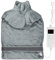 Heating Pad for Back, Shoulder, Neck, Back, Heat Cushion with Automatic Shut-Off, Quick Heating, with Back Warmer, Heated Blanket, 6 Heat Settings, Auto-Off Timer, Washable(Gray)