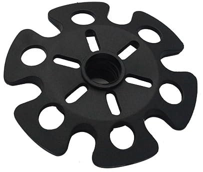 Garneck Outdoor Wanderstock Zubehör Schneeteller Set 6-teilig Vielseitig Einsetzbar Für Geländearten Nicht Kompakt