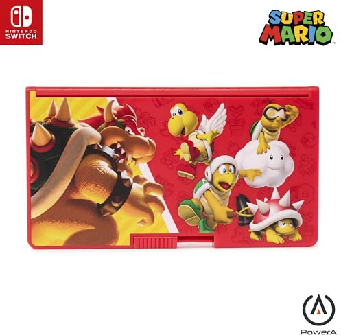 PowerA Game Card Case XL for Nintendo Switch - Heroes vs. Villains, Super Mario, portable, game storage, Nintendo Switch gamecards