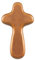 xbiez Cruz de madera de pino, utensilio de iglesia, recuerdo religioso, cómodo, sostiene cruces que se ajustan perfectamente a tu mano