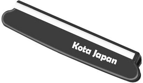 Kota Japan Fixed Angle, Accurate Whetstone Sharpener Blade Guide. Enjoy, Smooth, Effortless Sharpening Results! Utmost Safety! | Attaches to blade for a consistent angle. Compatible with most kitchen knives. Also called a sharpening jig or angle guide.