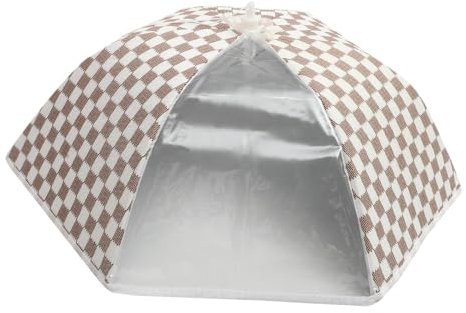 OFFSCH Wiederverwendbare Lebensmittelabdeckung - Isolierte Essensabdeckung Mit Rahmen Für Outdoor Picknick