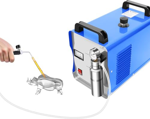 Oxygen Hydrogen Water Welder Flame Polisher Polishing Machine Acrylic Hho H180 with Torch 220V 95L/H