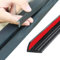 Joint Vitre Voiture,6M Joint en Caoutchouc pour Voiture Bande d'étanchéité Acoustique,V Fence de Voile de Forme Verre de Paroi de la Voiture Verre de Fenêtre Protection de Bord pour Voiture,Van