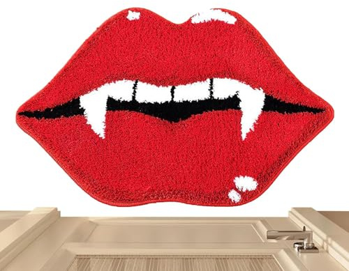 Tapis de Bain Halloween - Tapis de Bain Toile d'araignée Halloween | | antidérapant Lavable en Machine, Tapis Gothique Lavable pour Douche, Cuisine et Salle de Bain