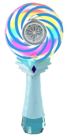 Macchina Per Bolle Di Sapone | Giocattolo Bastone per Bolle con Luci - Ricaricabile per Bambini Gioco Spiaggia e Festa Compleanno Matrimonio Carnevale