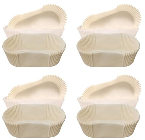 Uikdjgu 480 Pack Greaseproof Loaf Tin Liners Straight Edge Baking Parchment Paper Non Stick Cake Pans Cake Tin Liner
