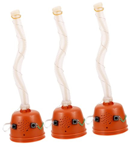 ERINGOGO 3 Stück Elektronisches Tanzbewegungs Ersatzteil für DIY Plüschspielzeug Robustes Material Bewegliches Mechanismus Zubehör für Tanzende Kaktus und Sonnenblumen Spielzeuge