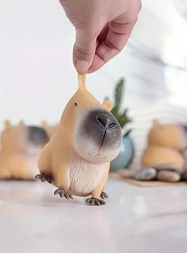 Giocattolo Antistress a Forma di Capibara, Giocattolo Educativo Divertente per Bambini, Adolescenti e Adulti, Regalo per Natale e Compleanni