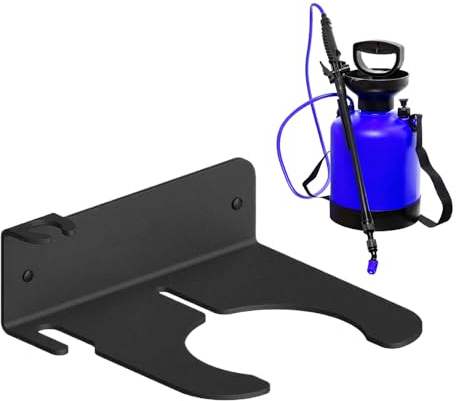 Generico Porte-bouteilles en aérosol | Support pour ranger le pulvérisateur de pompe | Organisateur d'outils de garage monté sur mur, pour cours, porches, jardins, fêtes, balcons extérieurs