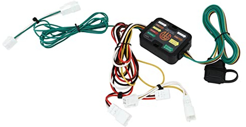 MasYosh Cablaggio per Rimorchio a 4 Pin, Connettore Piatto Plug and Play a 4 Vie con Copertura Antipolvere in Gomma, per Sienna Tranne SE 2015 2020