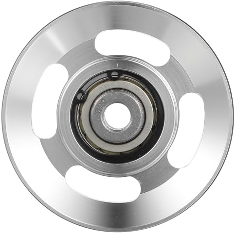 POPETPOP Fitness Riemenscheibe Aluminiumlegierung mit Lager Präzise CNC Gefräst Langlebig und Robust Geeignet für Heim Fitnessgeräte und Seilzugsysteme 1 Stück