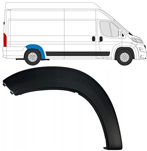 Für FIAT Ducato 2018- Heavy Moulding Trim Above Hinten Wheel/Rechts