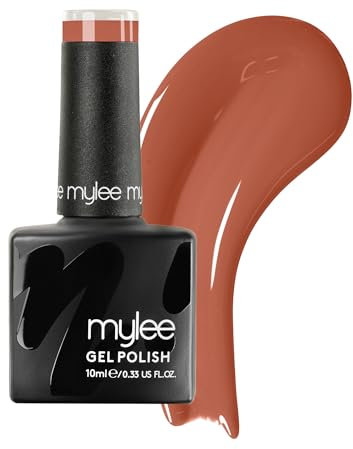 MyGel by Mylee Strip Polka Gel-Nagellack 10 ml - UV/LED, Maniküre, Pediküre, für professionellen Gebrauch im Salon sowie zu Hause [Bare Elements Range] - Lang anhaltend und mühelos aufzutragen