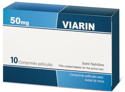 Viarin® pour Homme - Extra Fort pour Homme - Hautement Dosé - Avec Maca & L-Arginine - Ingrédients de Haute Qualité Sans Additifs Artificiels - Soutien Homme