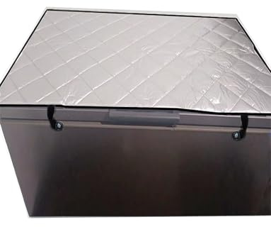 Kühlschränke und Ausstellungseinheiten Kühlschrankabdeckung Sonnenschutzschutz, Gefrierschrankisolierung Sonnenschutz for den Außenbereich(Silver,50x70 cm/19.7x27.6in)