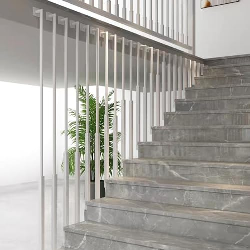 Mains courantes pour escaliers, mains courantes antidérapantes rampes d'escalier tiges de support rampes d'escalier 30-160cm poteaux cloisons métalliques mains courantes pour escaliers, barres d'appui
