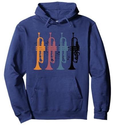 Étui trompettiste Jazz Fanfare trompettiste Sweat à Capuche