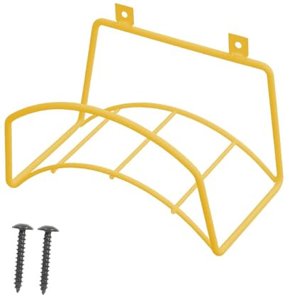 Fonowx Soporte de Pared para Manguera de Jardín, Colgador de Tuberías de Agua para Patio, Jardín Exterior