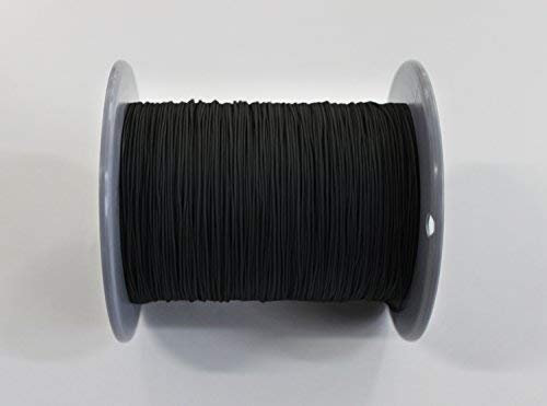 15 Meter Plisseeschnur 0.8mm Schwarz | Schnur Spannschnur für Plissees Rollos Jalousien | 15 Farben!!