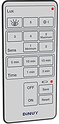 dinuy Em.Man.DM0 – Telecomando Telecomando regolazione parametro rilevatore