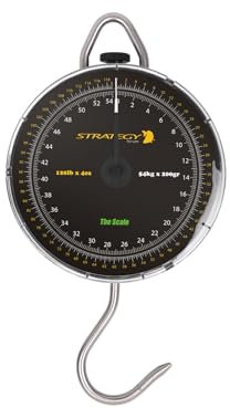 Strategy The Scale - Fischwaage zum Karpfenangeln, Analoge Waage zum Wiegen von Karpfen & Raubfischen, Karpfenwaage