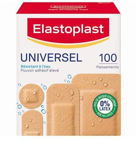 Elastoplast Universal Plasters 100 Plasters 4 Sizes
