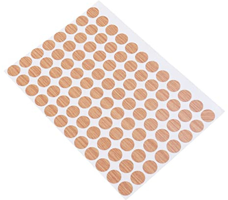 Veemoon 96piezas Tapas Para Tornillos Impermeables y Antideslizantes De Pegatinas Decorativas Para Tornillos Uso Interiores y Exteriores