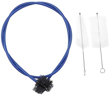 ibasenice Trumpet Cleaning Brush Set for Maintenance and Care Flexible Brushes 3pcs with Plastic and Nylon Material for Musical Instruments