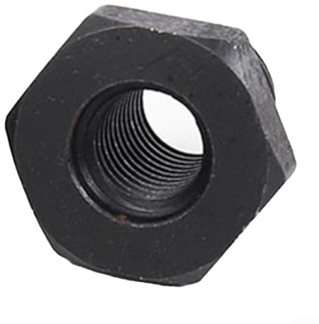 Lioaeust Holzdrehfutter-Adapter, 33 x 3,5 mm auf 18 x 1,5 mm, Metall, Edelstahl, ISO Metric, Rechtsgewinde, Vollgewinde, Grob, Schwarz, 166 Gramm, 5 x 5 x 4 cm, 1 Stck