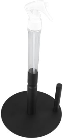 Paper Towel Holder Bathroom Kitchen Standing Rack with Spray Bottle Tissue Roll Hanger