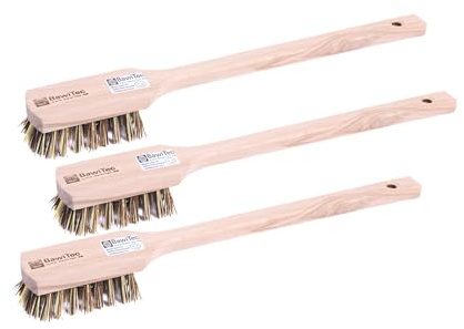 3 XL Stielbürsten Set 430mm Lang Langstiel Reinigungsbürsten Harte Borsten | 3x Reinigungsbürsten, Schrubberbürsten, Handbürsten, Harte Borsten, UnionMix, Langstiel 43cm