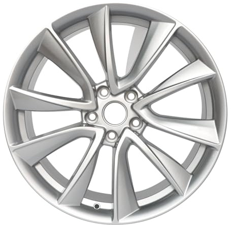 LUNEGUE New 19 x 8.5 Wheel Rims Premium Aluminum Alloy Replacement Fit for Tesla Model 3 2017 2018 2019 2020 2021 Rim for The Standard Wheel