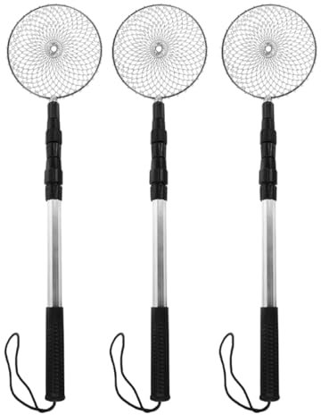 Toddmomy 3juegos Sifón De Arena De Inoxidable para Playa Herramienta Retráctil para Recolectar Conchas y Filtrar Arena para Adultos