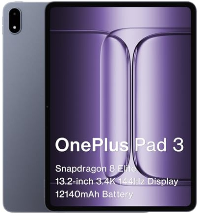 OnePlus Pad 3 Tablet 13.2 12140mAh WIFI 12GB RAM + 256GB ROM - Blue (2 Year Warranty)