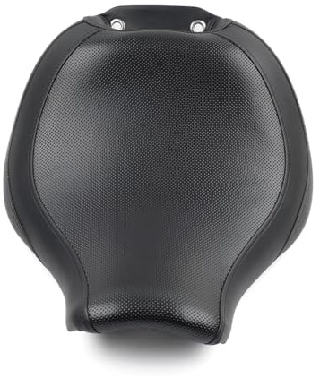 Cnsodo15 Driver Seat Front Rider Solo Saddle Cushion Black Leather For Harley Fat Boy 114 FLFBS Fat Boy FLFB Models 2018+ Motorbike 1pc