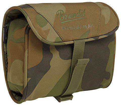 Brandit Toiletry Bag Medium, Farbe: woodland, Größe: OS