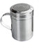 Edelstahl Mehlstreuer, mit Griff, Grillpulver Salzflaschen mit Abnehmbarem, für Schokolade, Puderzucker, Zucker, Salz, Kakao, Mehl, Kaffee