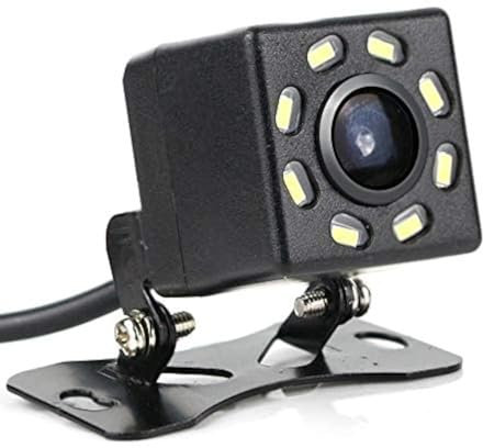 Rückfahrkamera, Auto-mobil Rückfahrkamera mit Ultra HD 8LED Nachtsicht, 170 ° Blickwinkel, wasserdicht, 12V Universal für PKW/LKW/SUV/RV/Pickup/Vans Kennzeichenhalterung