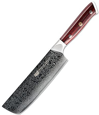Coltello professionale da 6,5 ​​pollici 67 strati Damasco Super Steel AUS10. Coltello da cucina tagliente for coltello da cucina a base di carne coltelli