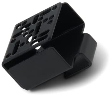 Pedestal Remote Box TV Mount | Práctico soporte de mando a distancia en la parte trasera de tu mueble de TV Pedestal | Se adapta al soporte de TV Pedestal con excepción del Linked Tall | (negro) | Práctico almacenamiento en la parte posterior del soporte de TV excepto Pedestal Linked Tall.