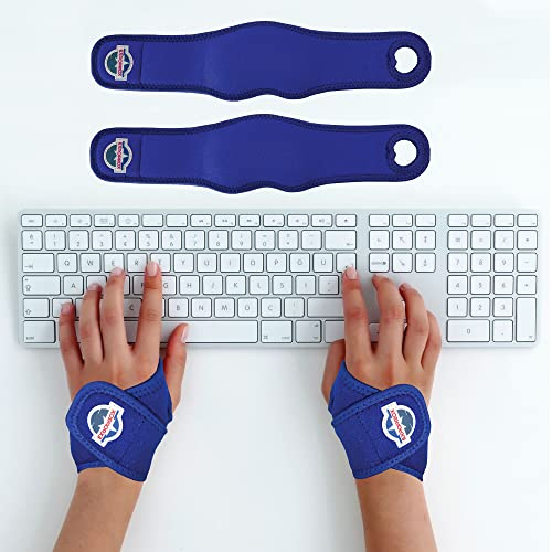 EXPOROX-Tragbare Gel-Handgelenkauflage, ergonomische Maus- und Tastaturunterstützung, Verspannungen und Karpaltunnelschmerzen, verstellbare Passform mit gepolstertem Komfort.