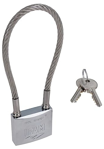 50mm Marine Cable Padlock Stainless Steel Shackle Rust Proof Boat Yacht