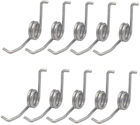 perfk Trommel Angelrolle Rad Feder Teil Bügelfeder Zubehör Kompressionsfedern Ausrüstung Edelstahl DIY Reparatur Tool für