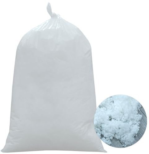 Nurtextil24 Nachfüllung für Kissen 40 x 50 cm Portioniert Kissenfüllung Nachfüllbeutel Füllwatte Waschbar 95°C Kochwäsche Füllung Kopfkissen Sofakissen Füllmaterial Nachfüllpack