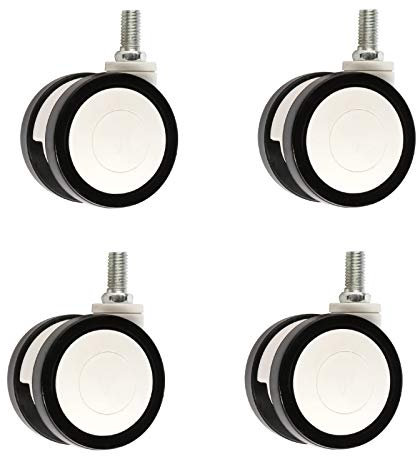 Ruote girevoli di ricambio,Rotelle girevoli for mobili,Ruote girevoli for carichi pesanti Ruote girevoli doppie for mobili,Ruote for carrello,Rotelle di ricambio in poliuretano,per apparecchiature med
