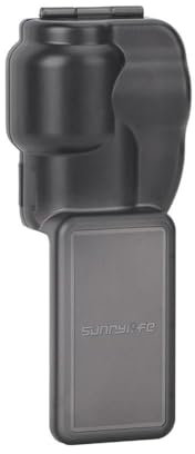 LZYWOD Kamera-Schutzhülle von Sunnylife für DJI Osmo Pocket 3, Schutzhülle aus Silikon, 3 Zubehörteile, Gimbal-Fall, Schwarz , Modern