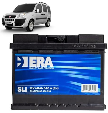 Batteria 60Ah per Fiat Doblo 1.4 benzina 2009+